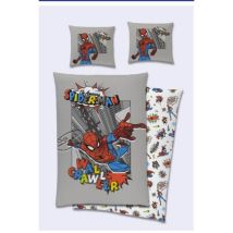Parure De Lit - Spiderman - Grimpeur De Murs - 140 Cm X 200 Cm