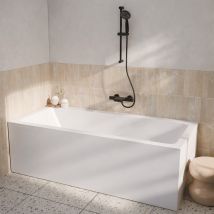 Pannello Vasca Bianco Opaco 180x50 Cm - 100% Acrilico