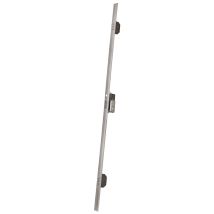 Cerradura de alta seguridad Ezcurra E5000.3 Z.60 - Cilindro amaestrado DS15/70 - Izquierda - Negro