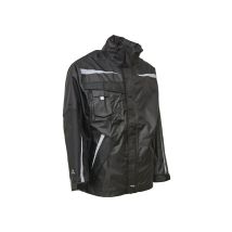 Elka Working Xtreme Regenjacke 086004 Schwarz Größe Xl