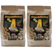 Raiffeisen-waren - Encendedor De Chimenea Raiffeisenwaren, Encendedor, Bolas De Fuego 8,0 Kg (encendedor Ecológico, Fabricado Con Productos Naturales: