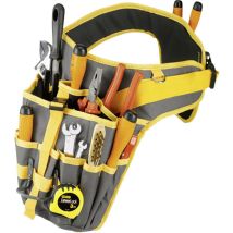 Werkzeug-Gürteltasche verstellbar – 14 Fächer – 2 Metallringe – 2 Schlaufen – Viso