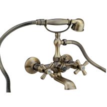 Mischbatterie Für Becken Serie Croce Sofia Bronze