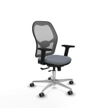 Silla De Oficina Piqueras Y Crespo Jorquera Negro Espuma Inyectada