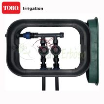 Toro Pa-ezp-2 - Pozzetto Per Irrigazione Per Irrigazione Assemblato Da 1" 2 Zone