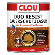 Duo Resist Dauerschutzlasur 750 Ml Palisander - Clou