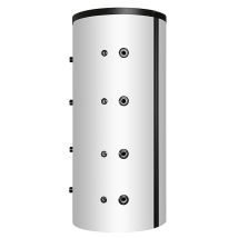 Schicht-pufferspeicher Pz Inklusive Wärmedämmung Silber, 500 Liter