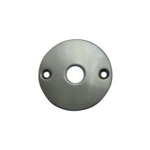 Funktionsrosette aus vernickeltem Stahl – Durchmesser 44 mm – DT-Entriegelung – Bestellnr. 132074