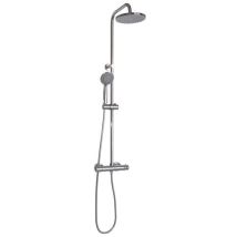 Colonne De Douche Thermostatique Ronde 250 Mm