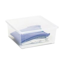 Contenitore con coperchio 40x40x16 cm – ABS antiurto – Trasparente – Plastmeccanica