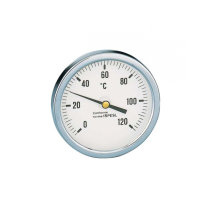 Thermometer L-wanne 100 Mm, 0-120 °c Caleffi 688010 100 Mm - 0-120