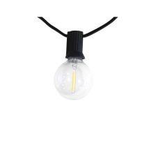 Solar-led-außengirlande Ip44 4w 600lm 3000k
