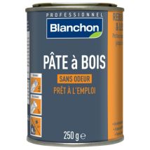 Blanchon Holzpaste Gebleichte Eiche 250g Gebrauchsfertige Reparaturpaste für Holz Unsichtbare Ausbesserungen Für Innen- und Außenbereich
