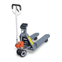 Uni6150271 - Transpallet Manuale Professionale Con Bilancia Elettronica Modello Phw 2000 Wp - Portata 2 T - Stampante Inclusa