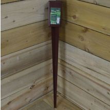 1x Fence Post Holder 75mm X 75mm X 750mm