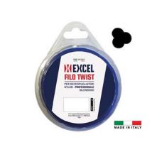 Filo Per Decespugliatore In Nylon Silenziato Ritorto Blu - Mm.3 In Matassa Da Mt.50