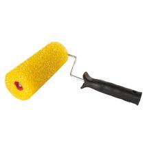 Schwammwalze 20 cm – mittlere Körnung – lösungsmittelbeständiger Griff – Innendurchmesser 16 mm