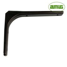 Angolo 4-200x150mm Alluminio Nero (s) (7402) - Amig