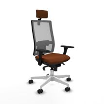 Chaise De Bureau Piqueras Y Crespo Horna Sincro Noir Mousse