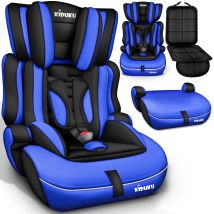 Autokindersitz Kinderautositz Autositz Kindersitz 9-36kg Gruppe 1+2+3 Schwarz/blau - Kiduku