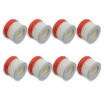 Paquete De 8 Filtros Hepa De Repuesto Para Aspiradoras De Mano Xiaomi Dreame V8, V9, V9b, V9p Y V10.