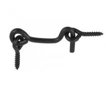 AFBAT Windhaken aus vorlackiertem Stahl – Höhe 35 mm – Tiefe 20 mm – Gewicht 0,194 kg