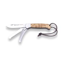 Navaja Multiusos Joker Canguro Iv' No128, Hoja De Acero Inox Mova De 8 Cm, Sierra, Desollador Y Abrebotellas, Herramienta De Pesca, Caza, Camping Y 