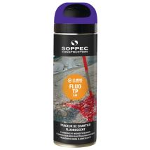 Soppec - 141519e Baustellenmarkierspray Fluo Tp Leuchtblau 500 Ml