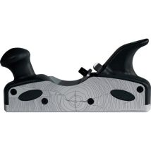Pialla a mano ULMIA – 4510762 – Pialla Alu-Line in alluminio anodizzato, ergonomica, con coltelli sostituibili – 30cm, Alluminio