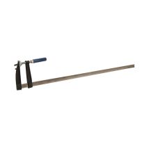 Silverline – Euro F-Clamp – 1000 x 120 mm – Cast Iron with Soft Plastic Covers
