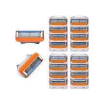 16pcs Men's Razor Blades, Five-layer Razor Blades, Manual Razor Accessories