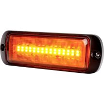 Lampeggiante Anteriore W218 1469 Eco 12 V/dc, 24 V/dc Via Rete A Bordo Montaggio, Montaggio A Vite Arancione - Was