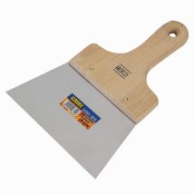 Edelstahlspatel mit Holzgriff 140 mm – langlebig – robust – für Risse und Lücken – 196310