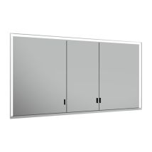 Mobile A Specchio Royal Lumos 1400 X 735 X 165 Mm Anodizzato Argento Keuco