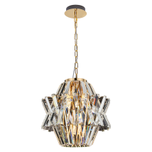 Lampadario Crown Gold 4xe14