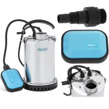 Hillvert - Pompa Sommergibile In Acciaio Inox Pompa Sommersa 400 W 7000 L Acqua/ora 7 Metri