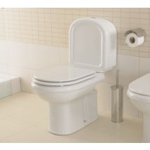 Sanitana Regina Inodoro Completo Blanco - Asiento: Termodur - Desagüe: Al Suelo - Ref: S10103700000000+s10082666600002+s80007762100000