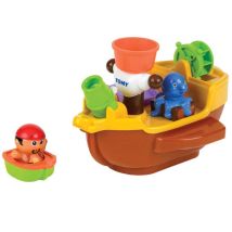 Juguete De Baño Tomy Aqua Fun Con Forma De Barco Pirata E71602