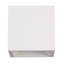 Lindby Lámpara De Pared Led 'marita' En Blanco Cerámica, Arcilla, Yeso