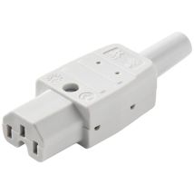 Kaiser 783/gr Connettore Di Alimentazione 783 Presa Dritta Tot Poli: 2 + Pe 10 A Grigio 1 Pz.