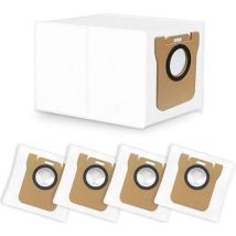 Pair 5 Sacs À Poussière Compatibles Pour Xiaomi Robot Vacuum 5/5 Pro / H40 / X20+ / X20 Max / X20 Pro / X10 / X10 Plus, Pour Dreame L10 L10s L20 L30 