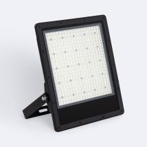 Proiettore Led 200w Regolabile 0-10v 170 Lm/w Ip65 Elegance Slim Pro Nero Bianco Freddo 30o 5000k
