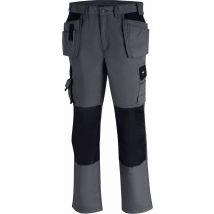 Arbeitshose Twill Bundhose Panama Canvas 54 Grau 431754 - Texxor
