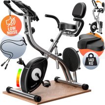 Sportana - Eagle 4 Folding Multi Trainer Exercise Bike 10 Levels Hr Sensor Bt App
