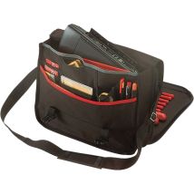 Bolsa de herramientas profesional – 10 bolsillos – Compartimento acolchado – 310mm altura – 390mm ancho – 55mm profundidad