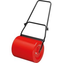 Rasenwalze 60 L Aus Metall Rot/schwarz 50 Cm Breite / 40 Streckecm