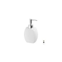 Dispensador de jabón cerámica blanco 360 ml – Accesorios de baño – Línea París