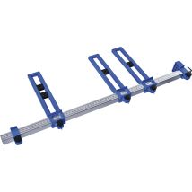 Bohrlehre Set Ohne Verlängerung - Präzisions-bohrschablone Für Griffe Und Knöpfe, 700mm, Aluminium Eloxiert - Iq-tools