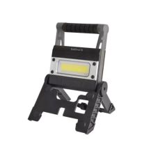 EASYMATE – 330305 – Faro da Cantiere LED COB 10W Ricaricabile, 700 Lumen, IP54, 5V Micro USB, 3.5 ore autonomia –