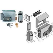 1pz Elettroserratura Per Cancelli Con Tetto 331 - Mm.70 Sx (33170502)